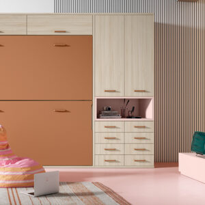 Litera abatible horizontal
