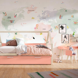 Cama nido  bicama casita