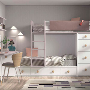 Cama tren compacta