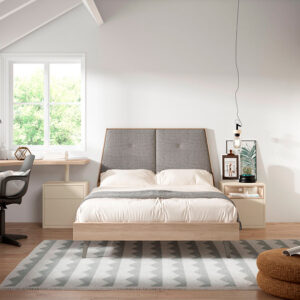 Cama juniosr con mesa estudio